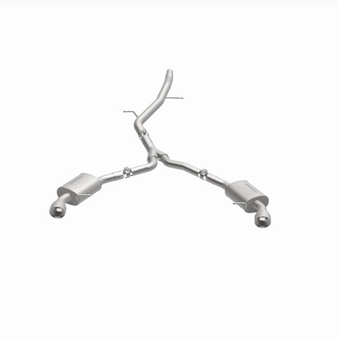 MagnaFlow 18-19 Audi A5 Dual Exit Polished Stainless CatBack Exhaust - 3in Main Piping Diameter - 19390