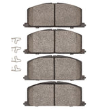 DFC 83-99 Toyota Tercel Front 4000 Hybridynamic Brake Pads - 4000-0242-00