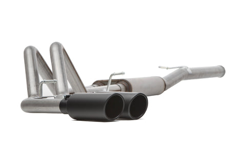 Gibson 05-08 Dodge Dakota SLT 3.7L 2.5in Cat-Back Dual Sport Exhaust - Black Elite - 66538B