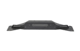 Fishbone Offroad 97-06 Jeep Wrangler TJ Winch Plate Steel - Black Textured Powdercoat Piranha Series - FB21052