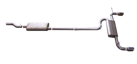 Gibson 07-14 Ford Edge SE 3.5L 2.5in Cat-Back Dual Split Exhaust - Stainless - 619630