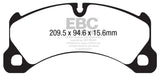 EBC 10+ Porsche Cayenne 3.6 Yellowstuff Front Brake Pads - DP42162R