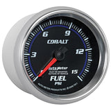 Autometer Cobalt 2-5/8in Mechanical Fuel Pressure Gauge 0-15 PSI - 7911