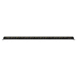 Go Rhino Xplor Blackout Combo Series Sgl Row LED Light Bar w/Amber (Side/Track Mount) 39.5in. - Blk - 754004012CSS