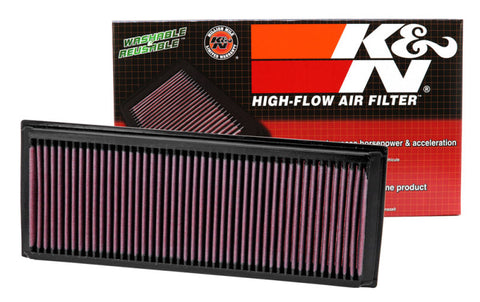K&N 05-10 VW Jetta/Passat / 07-10 Tiguan / 09-10 GTi / 06-09 EOS Drop In Air Filter - 33-2865