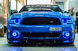 Oracle Ford Mustang 10-12 Halo Kit - Projector - ColorSHIFT w/ 2.0 Controller - 2357-333