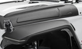 Bushwacker 18-22 Jeep Wrangler 2/4dr / 20-22 Jeep Gladiator Trail Armor Hood Armor (3pc) - Tex. Blk - 14131