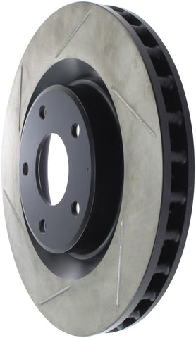StopTech Power Slot 05-07 Cadillac XLR / 06-09 Chevy Corvette Front Right Slotted Rotors - 126.62085SR