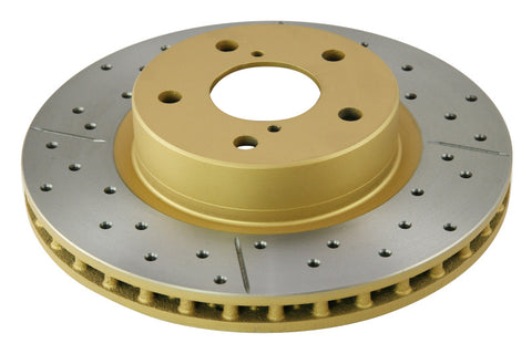 DBA 93-01 Subaru Impreza Front Street Series Drilled & Slotted Rotor - DBA642X