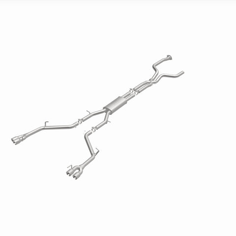 MagnaFlow CatBack 16-19 Cadillac CT6 V6 3.0L Street Series 2.5in Pipe Dia Polished Tips - 19301