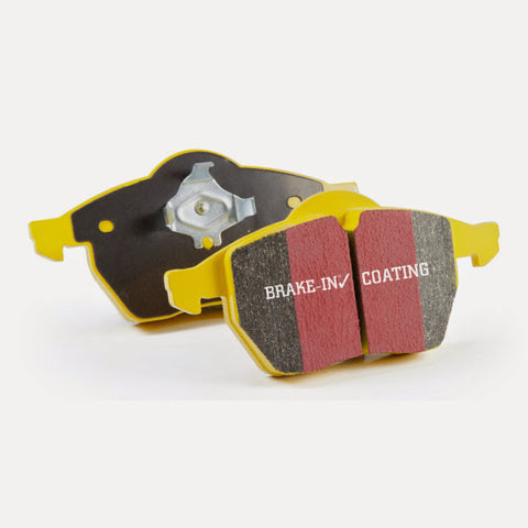 EBC 13-15 Jaguar XF 2.0 Turbo Yellowstuff Front Brake Pads - DP41911R
