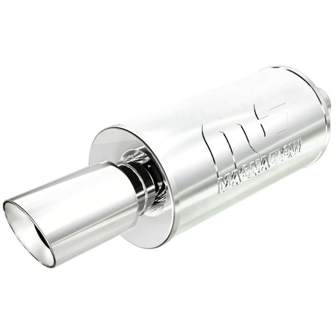 MagnaFlow Muffler W/Tip Mag SS 14X7X7 2.25/4. - 14826