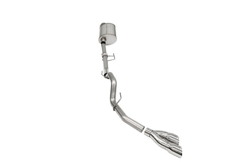 Corsa 2021-2025 Ford F-150 Regular Cab/ 8in Bed 3.5L V6 Sport Cat-Back Single Side Exit-Polished - 21163