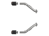 aFe 2023 Nissan Z V6-3.0L (tt)Takeda Stainless Steel Axle-Back Exhaust System w/ Carbon Fiber Tip - 49-36137-C