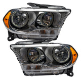 Oracle 11-13 Dodge Durango SMD HL Halogen - Chrome - ColorSHIFT w/ 2.0 Controller - 7101-333