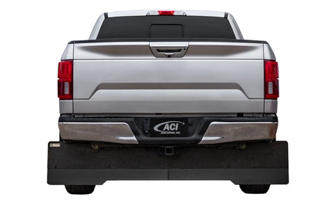 Access Rockstar 2022+ Toyota Tundra (w/ Adjustable Rubber) Black Urethane Finish Full Width Tow Flap - H4050039