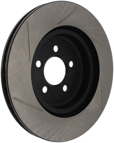 StopTech Power Slot 05 Chrysler 300C 5.7L V8 w/ Vented Rear Disc Front Left SportStop Slotted Rotor - 126.63061SL