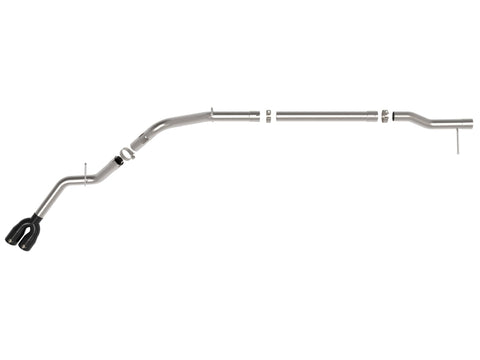 aFe Rebel XD Series 3 IN 304SS DPF-Back 23-24 GM Trucks L6-3.0L (td) LZ0- Dual Black Tip - 49-34145-B