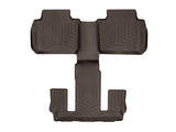WeatherTech 2017+ GMC Acadia Rear FloorLiner - Cocoa (2nd Row Bucket Seats Only) - 4710803