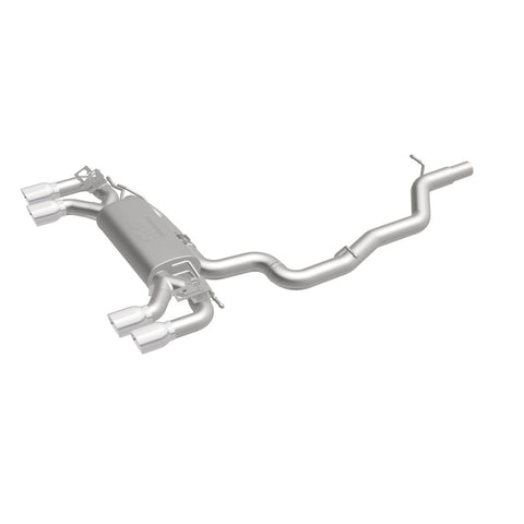 MagnaFlow Sys C/B 2015-2017 Volkswagen Golf R 3in Polished SS Quad Tip Split Rear Exit - 19165