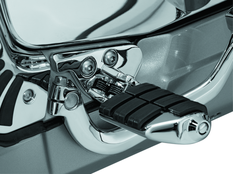 Kuryakyn Driver Peg Mounts GL1800 Chrome - 4544