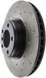 StopTech 12-15 BMW 335i Drilled Right Front Rotor - 128.34140R