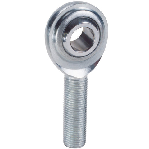 QA1 C Series 2-Pc Rod End - Male/Left Hand - .75in Bore x 3/4-16 - Carbon Steel w/PTFE - CML12T