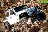 DV8 Offroad 07-18 Jeep Wrangler JK 2 Piece Fast Back Hard Top 4 Door - Black (DS Only) - HT07FB42