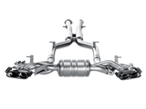 Akrapovic 10-14 AMG SLS Coupe/Roadster Evolution Line Cat Back (Titanium) w/ Carbon Tips - S-MESLSAMG/1