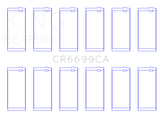 King Dodge Cummins B-Series L6 (Size Standard) Connecting Rod Bearing Set - CR6699CA