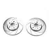 Power Stop 01-07 Volvo S60 Front Evolution Drilled & Slotted Rotors - Pair - EBR642XPR