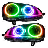 Oracle 06-10 Volkswagen Jetta SMD HL - Chrome - ColorSHIFT w/ Simple Controller - 7098-504