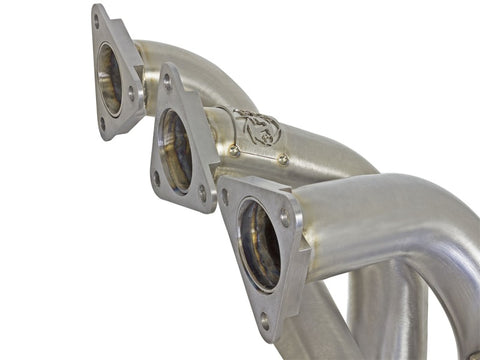aFe Twisted Steel Headers (Catted) 01-06 BMW M3 L6-3.2L S54 - 48-36314-HC