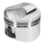 JE Pistons BBC CLOSED CHBR Set of 8 Pistons - 258206