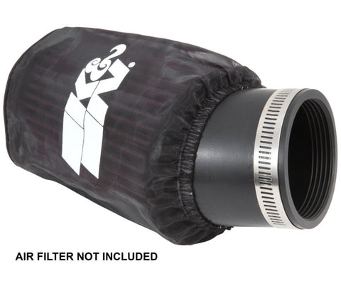 K&N Snowcharger Air FIlter Wrap Round Tapered Black - 3.75in Base ID x 3in Top ID x 5in H - SN-2520PK