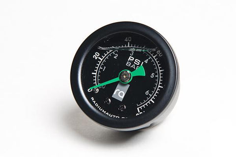 Radium Engineering Fuel Pressure Gauge w/ 6AN Inline Adapter - 20-0152
