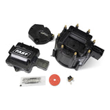 Fast Cap/Coil/Cover Kit, Hei Distributor, Black - 1000-2506