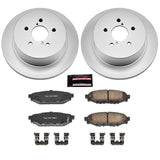 Power Stop 05-09 Subaru Legacy Rear Z17 Evolution Geomet Coated Brake Kit - CRK4632