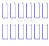King BMW (Size STD) Performance Rod Bearing Set - CR6853XP