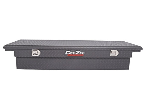 Deezee Universal Tool Box - Red Crossover - Single Lid Black BT (Low/Txt Blk) - DZ 8170LTB