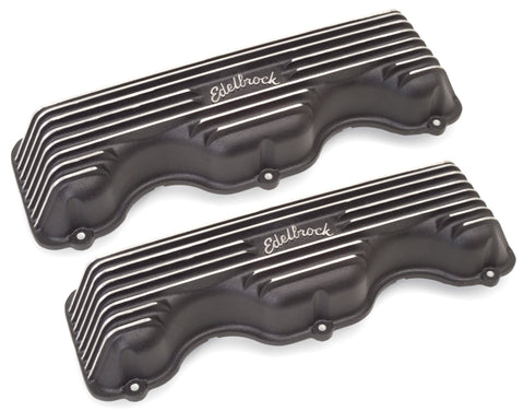 Edelbrock Valve Cover Classic Series Chevrolet W 348/409 CI V8 Black - 41403