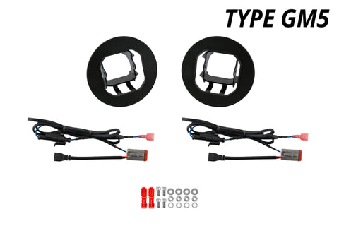 Diode Dynamics SS3 Type SDX Fog Light Mounting Kit - DD6532P