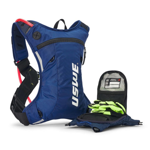 USWE Moto Hydro Hydration Pack 3L - Factory Blue - 2033439