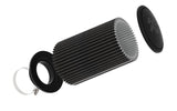 K&N Universal Clamp-On Air Filter 3-1/2in Flange ID 6in Base 5-1/4in Top 9in Height - RU-3111HBK