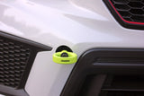 PERRIN 18-21 WRX/STI / 13-20 BRZ / 17-20 Toyota 86 Front Tow Hook Kit - Neon Yellow - PSP-BDY-235NY