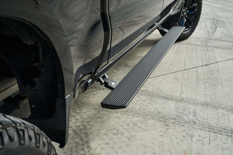 Body Armor 4x4 19-24 GM 1500/2500/3500 Crew Cab (Excl. Classic) E-Power Board Steps - Black - GM-4501