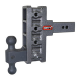 Gen-Y Mega Duty 2.5in Shank 6in Offset Drop 3.5K TW 32K Hitch w/GH-0161 Dual-Ball - GH-1914