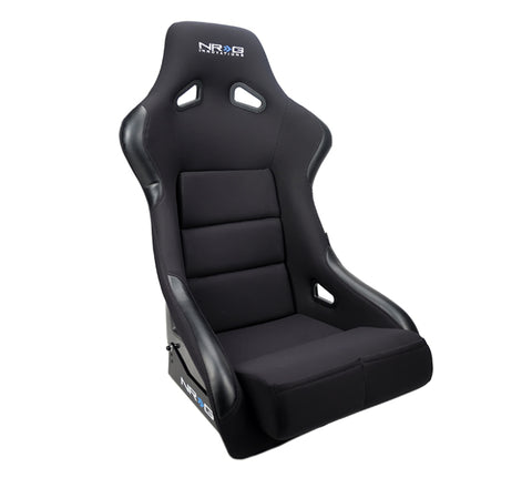 NRG FRP Bucket Seat w/Race Style Bolster/Lumbar - Large - FRP-301