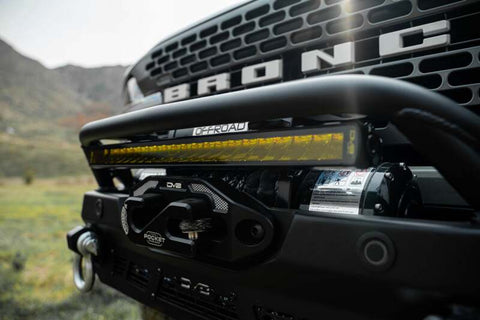 DV8 Offroad 20In Elite Series Amber LED Light Bar - Single Row - BE20SW105W-A