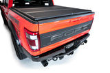 Addictive Desert Designs 2022+ Ford Raptor Stealth Fighter R Bumper w/ 2 Cube Lights - Hammer Black - R210081090103